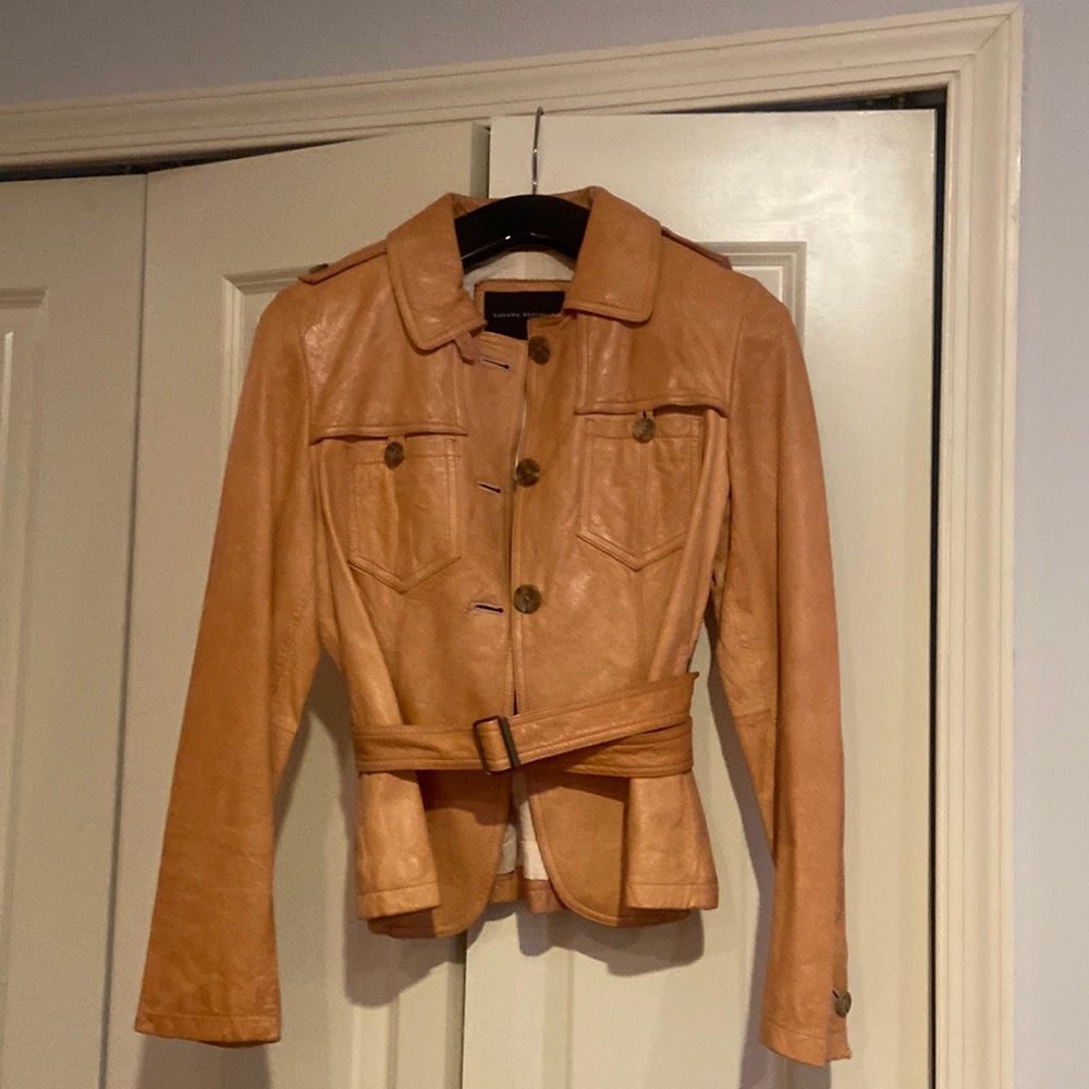 100% Genuine leather jacket , very good condition